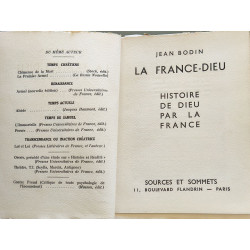 La France-Dieu : Histoire de Dieu par la France -EO Numéroté sur...