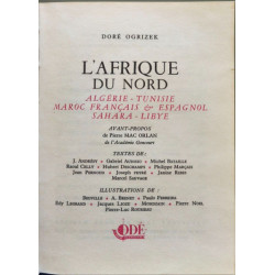 L'Afrique du Nord - algérie tunisie maroc sahara libye