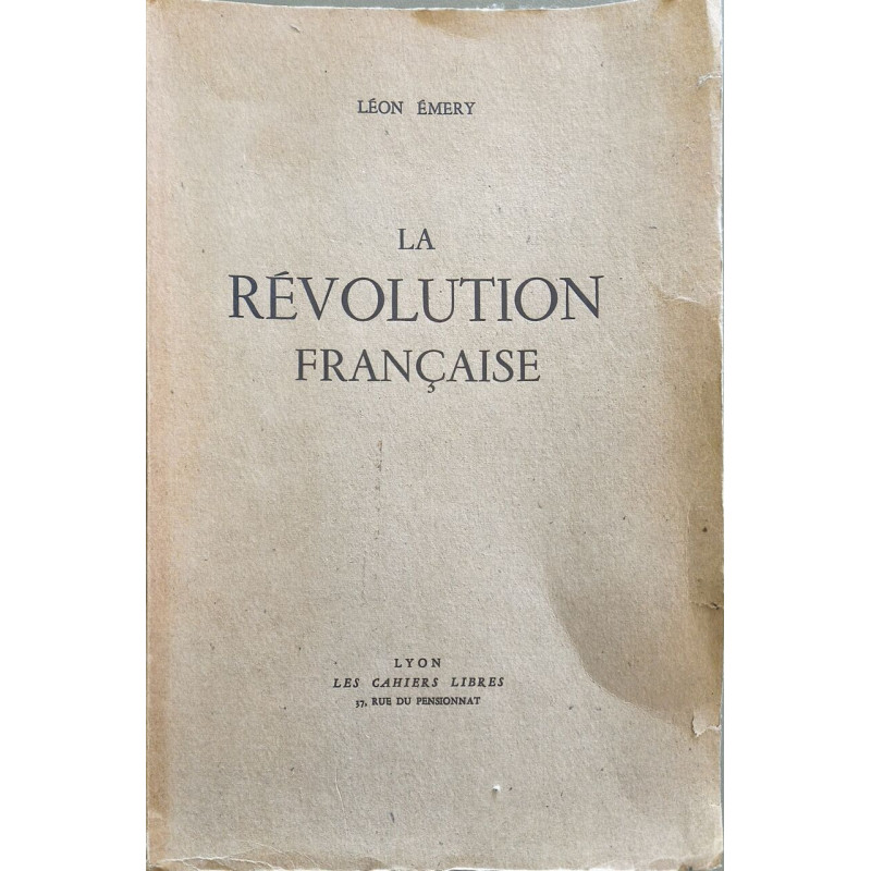 La Révolution française