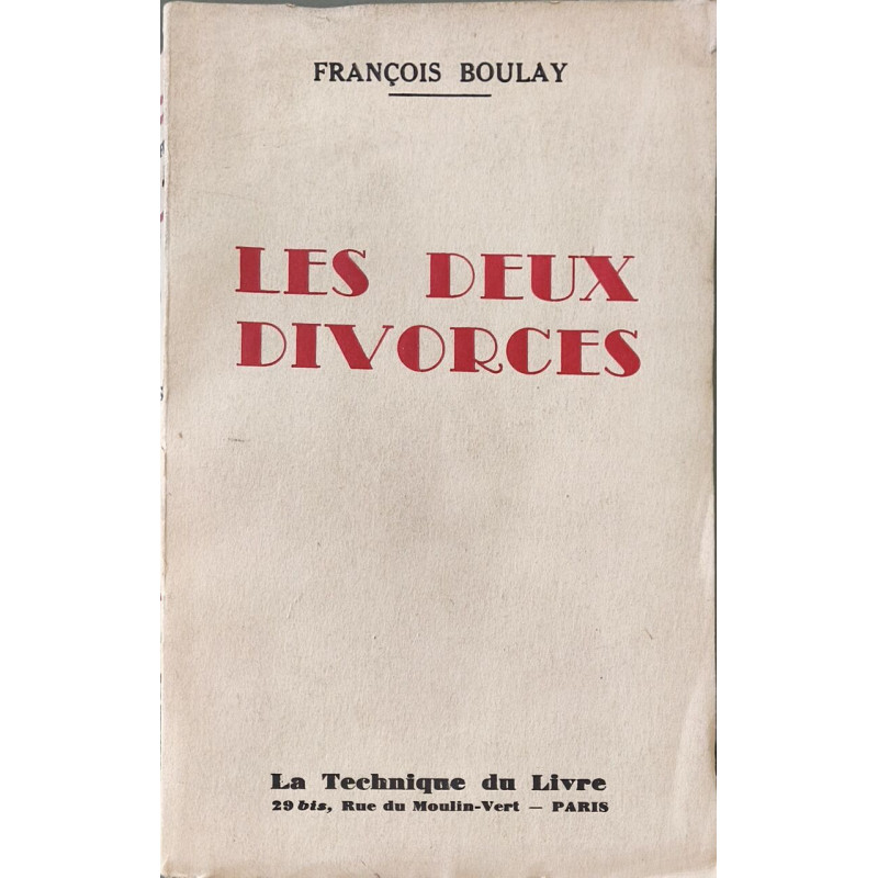 Les deux divorces