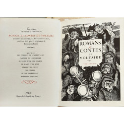 Romans et contes de Voltaire ( 4 tomes - complet)