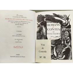 Romans et contes de Voltaire ( 4 tomes - complet)