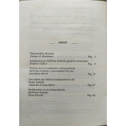El Poder Judicial Su Independencia
