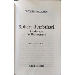 Robert d'Arbrissel Fondateur de Fontevraud