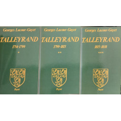 Talleyrand ( coffret 3 tomes - complet)