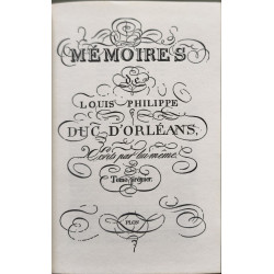 Memoires 1773-1793 / tome 1