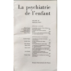 La psychiatrie de l'enfant