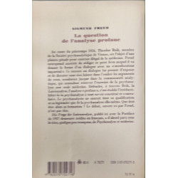 La question de l'analyse profane