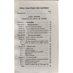 La Chasse - responsabilités infractions dégats assurances