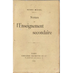 L'Enseignement secondaire