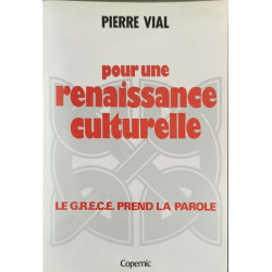 Pour une renaissance culturelle