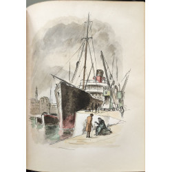 La 628-E8- numéroté - aquarelles et dessins de berthold-mann