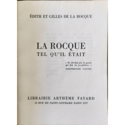 La Rocque tel qu'il était