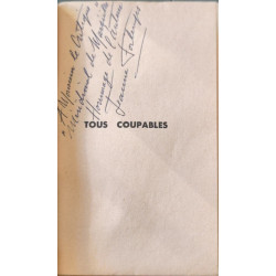 Tous coupables dédicacé par l'auteur
