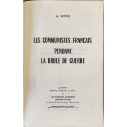 Les communistes français pendant la drôle de guerre 1939-40