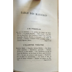 Molière auteur et comédien - sa vie et ses oeuvres