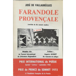 Farandole provençale( enrichie de dix sonnets inédits) - dédicacé...