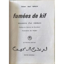 Fumées de kif souvenir d'un médecin EO décacée par l'auteur