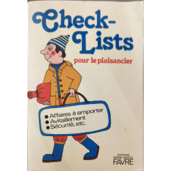 Check-lists pour le plaisancier