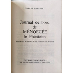 Journal de bord de Menoceee le Phénicien illustrations de l'auteur...