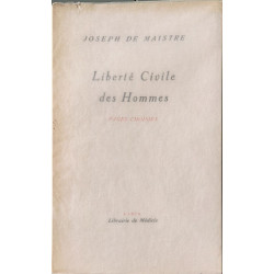 Liberté Civile des Hommes pages choisies