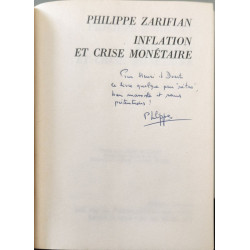 Inflation et crise monétaire dédicacé par l'auteur