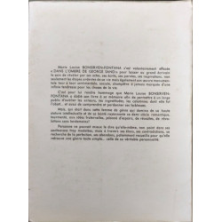 Dans l'ombre de George Sand dédicacé par l'auteur