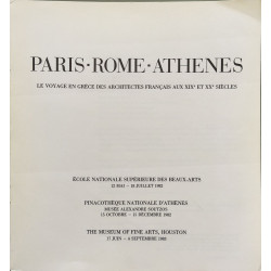 Paris rome athenes