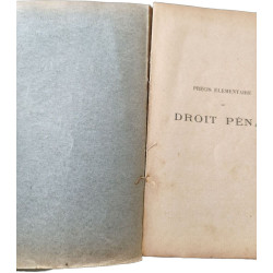 Précis élémentaire de droit pénal