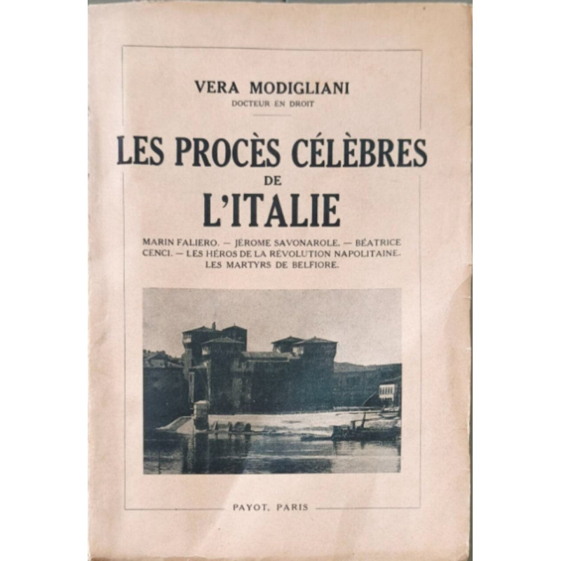 Les procès célèbres de l'Italie
