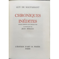 Chroniques inédites - illustrations de Jean Béraud ( tome 15/16)