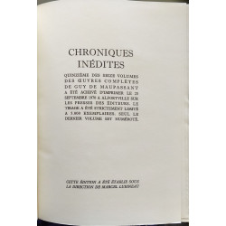 Chroniques inédites - illustrations de Jean Béraud ( tome 15/16)