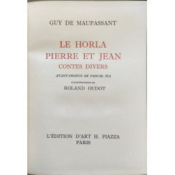 Le Horla Pierre et Jean Contes Divers - illustrations de roland...