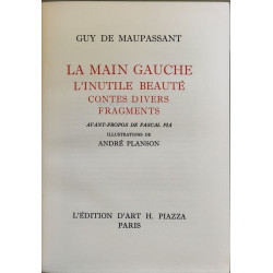 La Main Gauche L'Inutile Beauté Contes Divers Fragments...