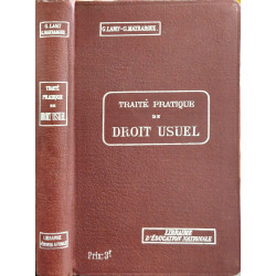 Traité pratique de droit usuel - 3ème édition