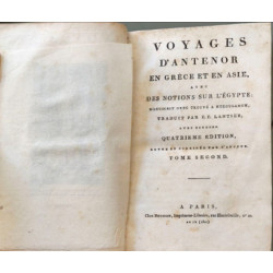 Voyages d'Anténor en Grèce et en Asie avec des notions sur...