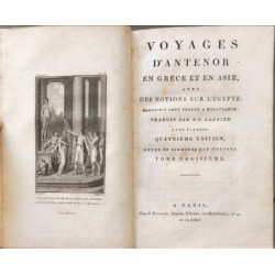 Voyages d'Anténor en Grèce et en Asie avec des notions sur...
