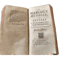 Le mariage du siècle ou lettres de madame l Comtesse de Caftelli à...