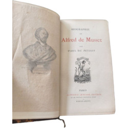 Biographie de alfred de musset par Paul de Musset