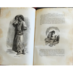 Le Juif errant - illustrations de GAVARNI (en 4 tomes - complet)