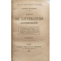 Essais de littérature contemporaine