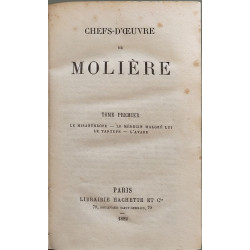 Chefs-d'oeuvre de moliere / 2 tomes