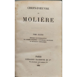 Chefs-d'oeuvre de moliere / 2 tomes
