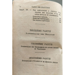 Livre de médecine ( page de titre manquante)