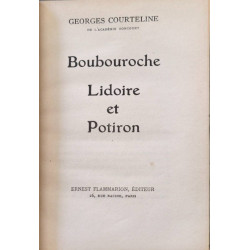 Boubouroche Lidoire et Potiron