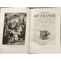 L'Histoire de France (5 tomes plus de 300 gravures sur bois par de...