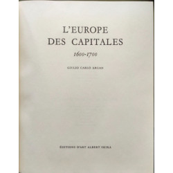 L'Europe des capitales