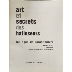 Art et secrets des bâtisseurs : les âges de l'architecture