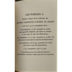 Collection des Œuvres complètes d'Alfred de Musset (12 tomes) -...