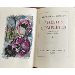 Collection des Œuvres complètes d'Alfred de Musset (12 tomes) -...